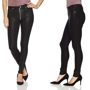 Sz 25 Black Hudson "Barbara" High Super Skinny Jeans